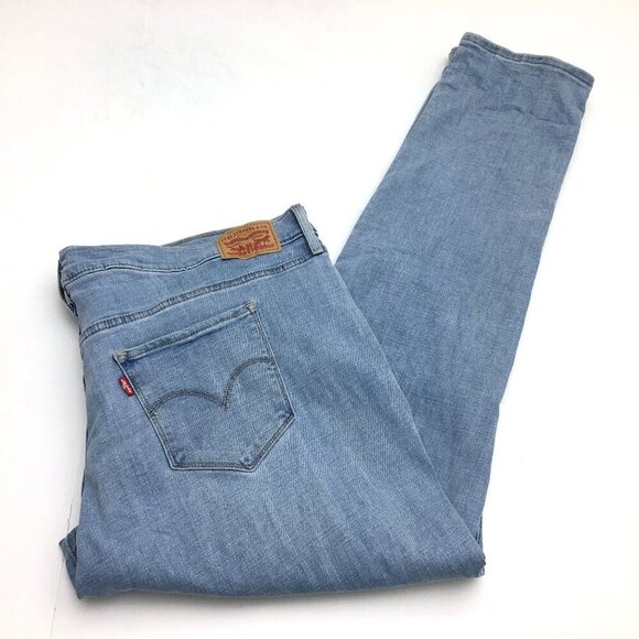 Levi's 311 Women's Jeans Shaping Skinny Light Wash Stretch size 22W - Picture 1 of 10